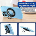 MagSafe Magnetic Phone Holder With Adjustable Silicone Strap, 4000Gs Strong Magnet Gym Shopping Cart Mount, 360 Rotation Stand For Phone & Universal Phones