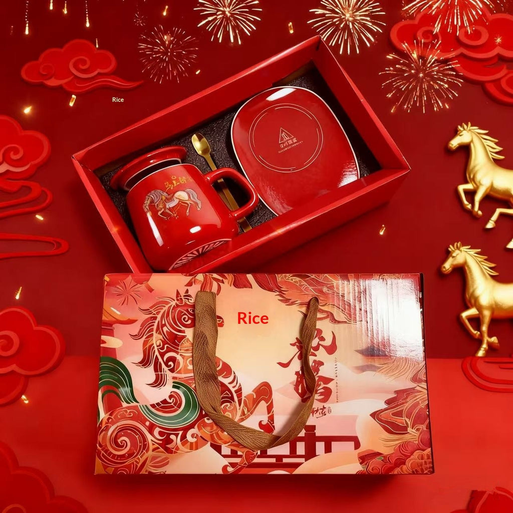 Thermal Mug Ceramic Cup Gift Set International Womens Day Gift