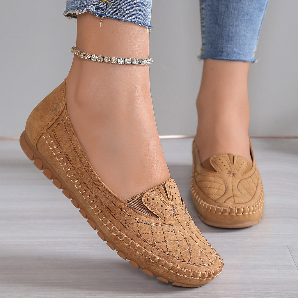 New Women's Retro Casual Flat Shoes