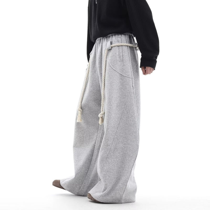 Retro Sweatpants Loose-fitting Casual Track Pants