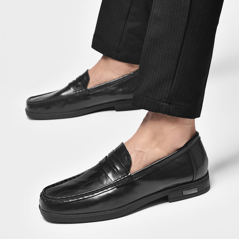 Men's Leather Slip-on Casual Shoes