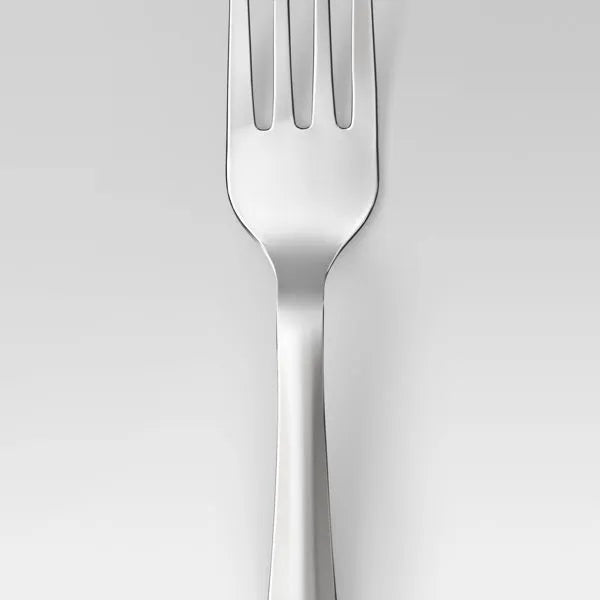 20-Piece Teagan Flatware Set, Silver Stainless Steel Utensils, Service For 4