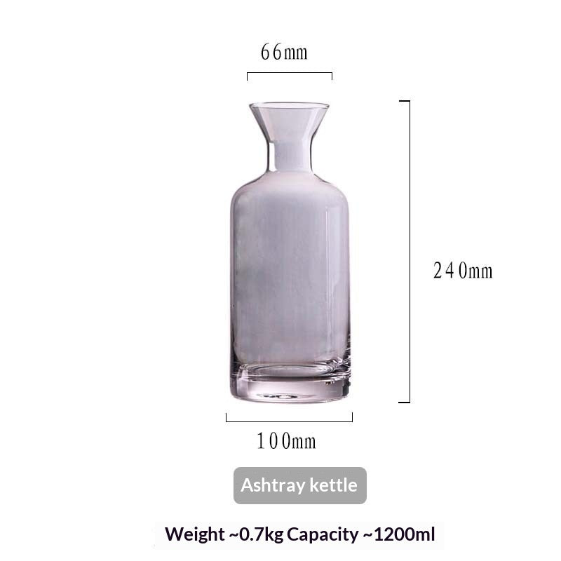 Creative Heat-Resistant Glass Cold Water Pitcher