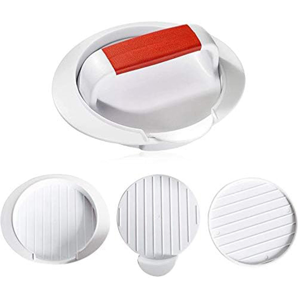1 Pcs Plastic Burger Press Non Stick Burger Press, 4.5in Hamburger Press Patty Maker Round Burger Press Patty Maker, Kitchen Gadgets To Make Patty For Stuffed Slider BBQ Barbecue Grilling