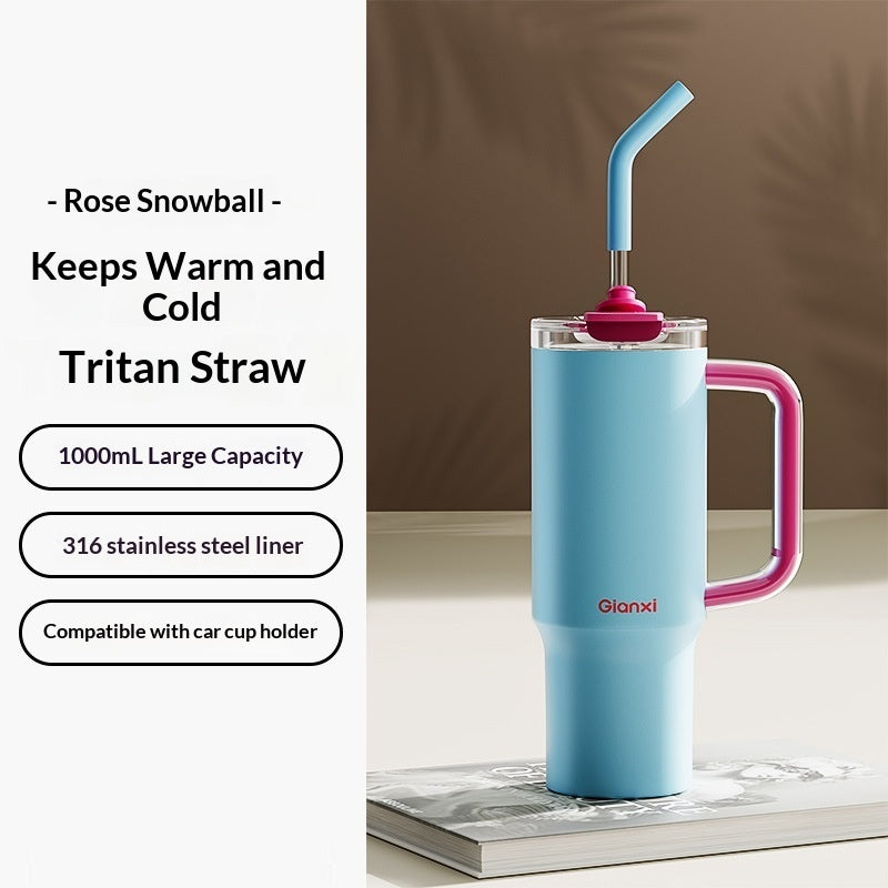 High-capacity Car-mounted Cup With A Stylish Designperfect For Both