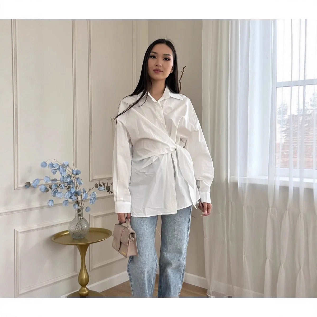 Turn down Collar Shirt