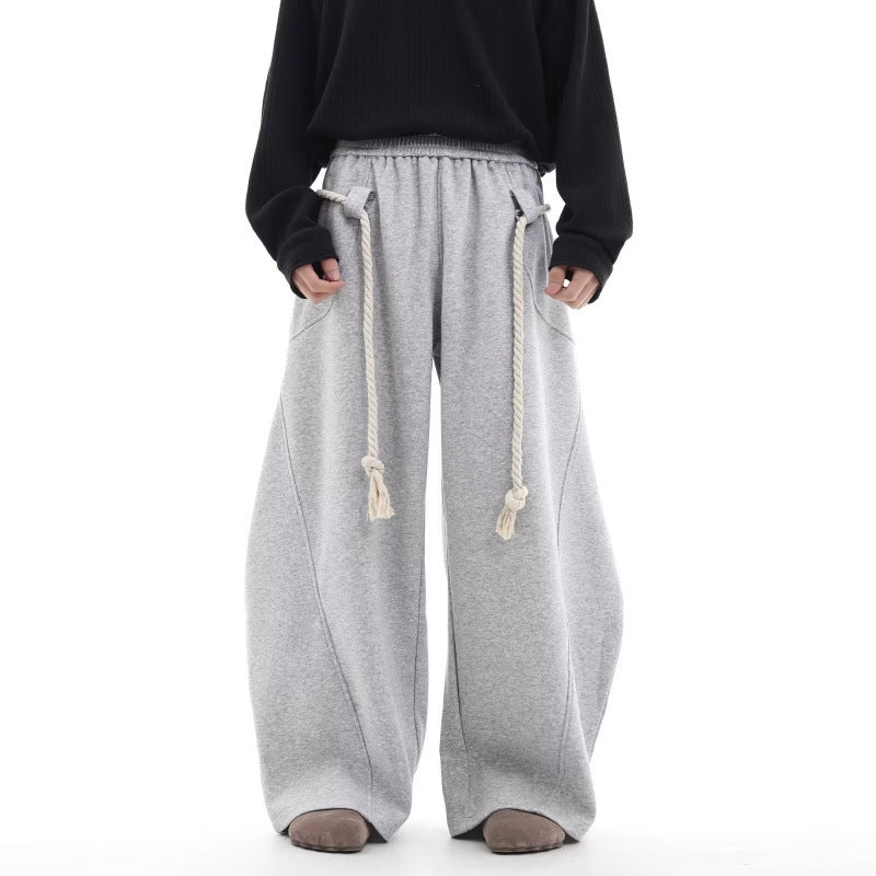 Retro Sweatpants Loose-fitting Casual Track Pants