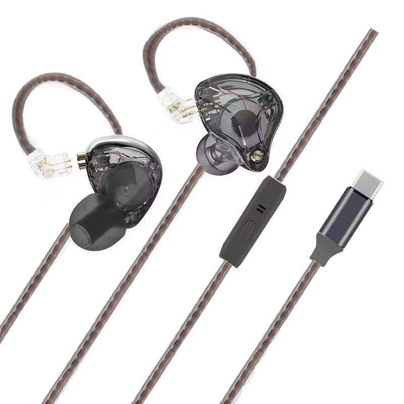 Over-ear Wired Headphones With A Type-C Port