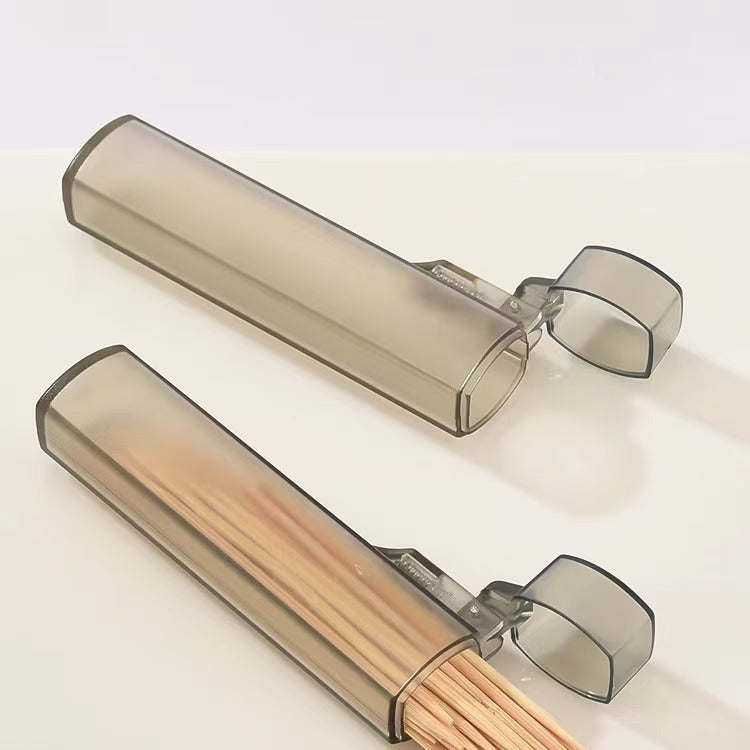 Portable Mini Travel Outdoor Toothpick Holder