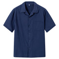 Men's Breathable Bamboo-Loop Cotton Short-Sleeve Shirt
