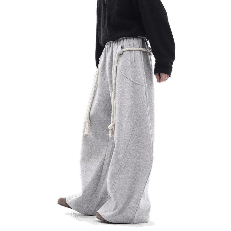 Retro Sweatpants Loose-fitting Casual Track Pants