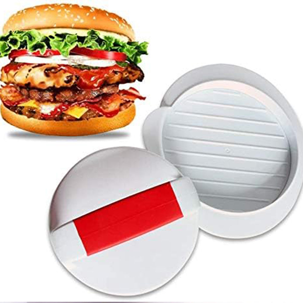 1 Pcs Plastic Burger Press Non Stick Burger Press, 4.5in Hamburger Press Patty Maker Round Burger Press Patty Maker, Kitchen Gadgets To Make Patty For Stuffed Slider BBQ Barbecue Grilling