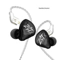 Hybrid Dynamicbalanced Armature In-ear Noise-canceling Music Headphones With Microphone