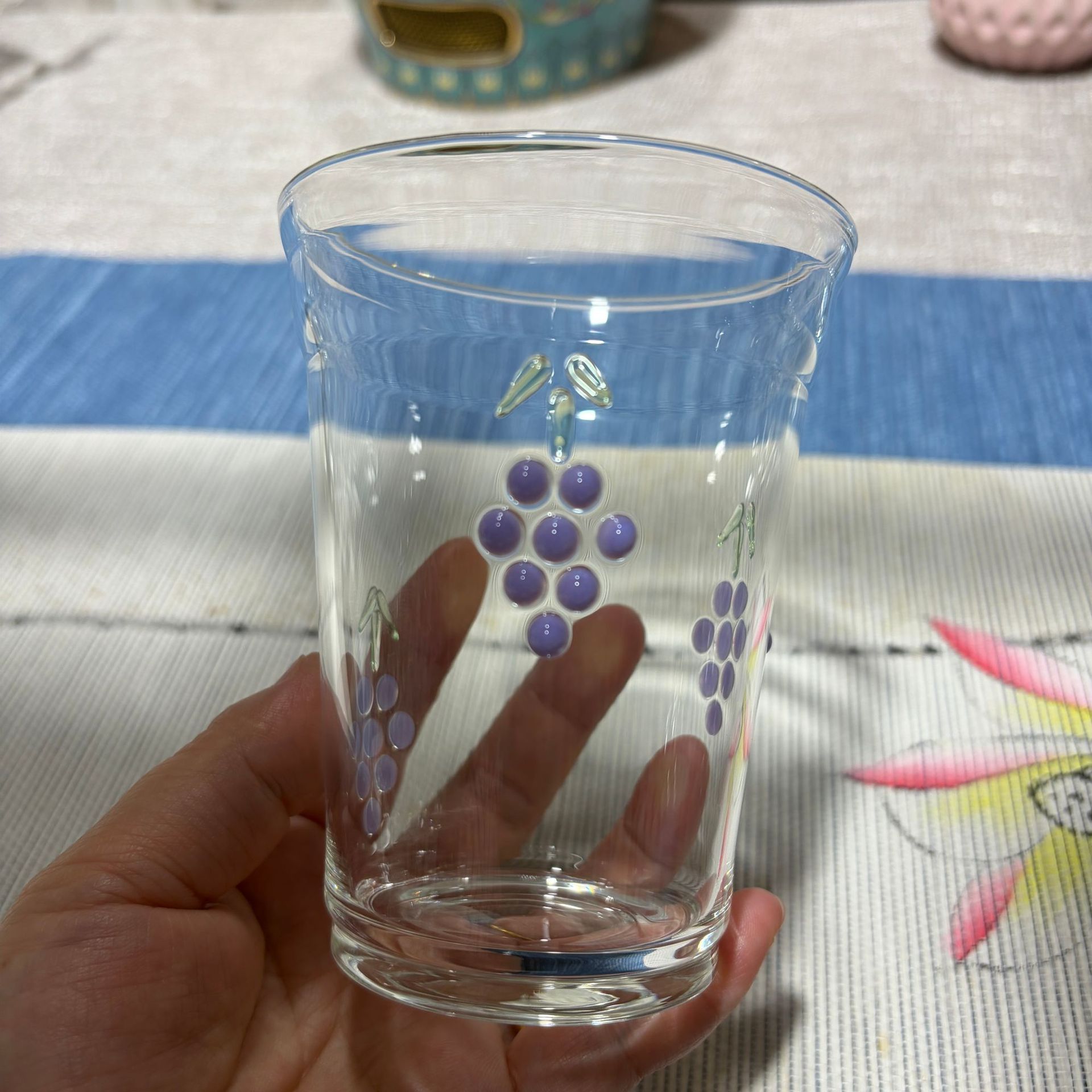 Relief 3D Home Breakfast High Borosilicate Glass Water Cup