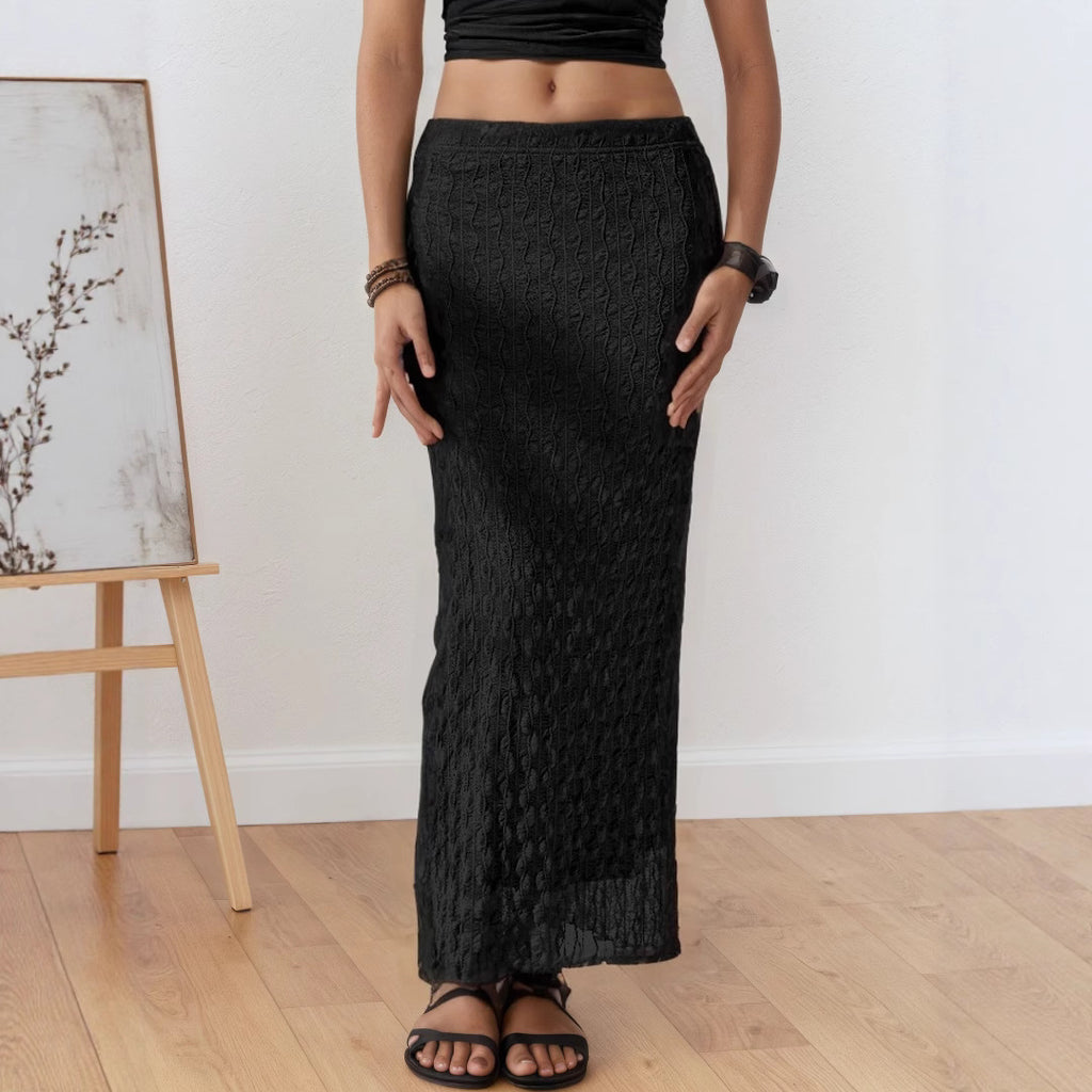 High-end, Sophisticated Slimming Sheath Skirt