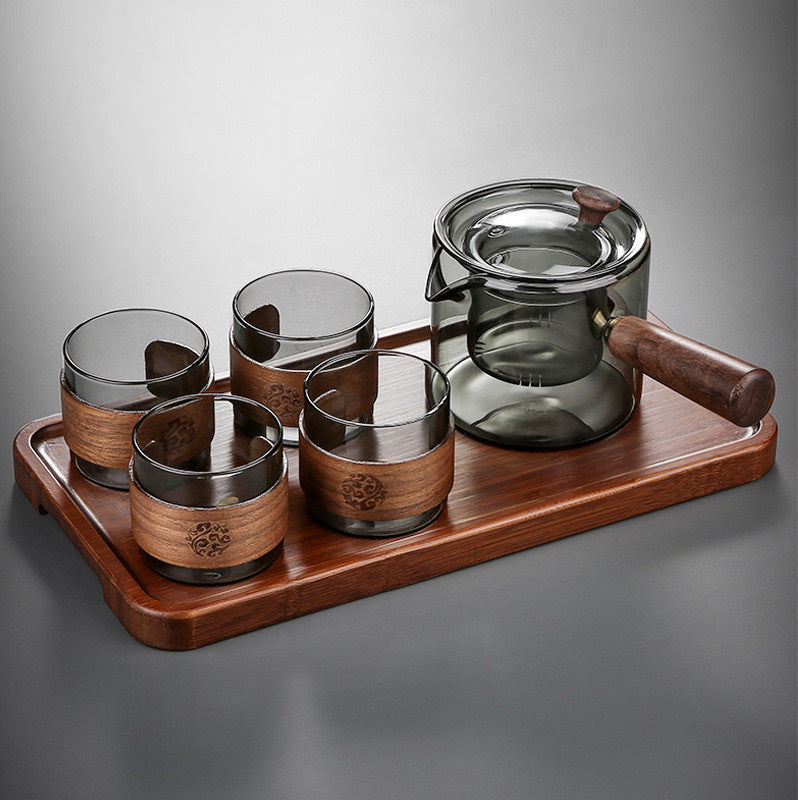 Glass Teapot High-temperature Resistant Thickened