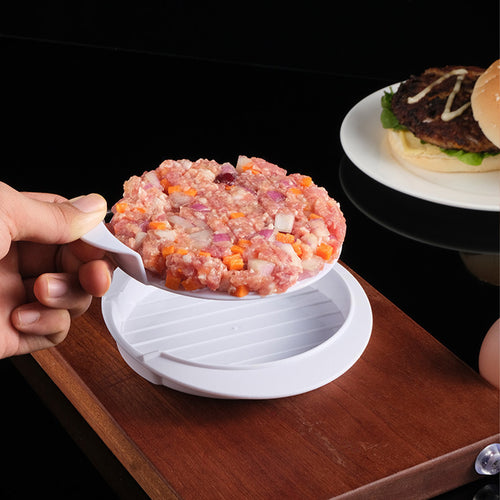 1 Pcs Plastic Burger Press Non Stick Burger Press, 4.5in Hamburger Press Patty Maker Round Burger Press Patty Maker, Kitchen Gadgets To Make Patty For Stuffed Slider BBQ Barbecue Grilling