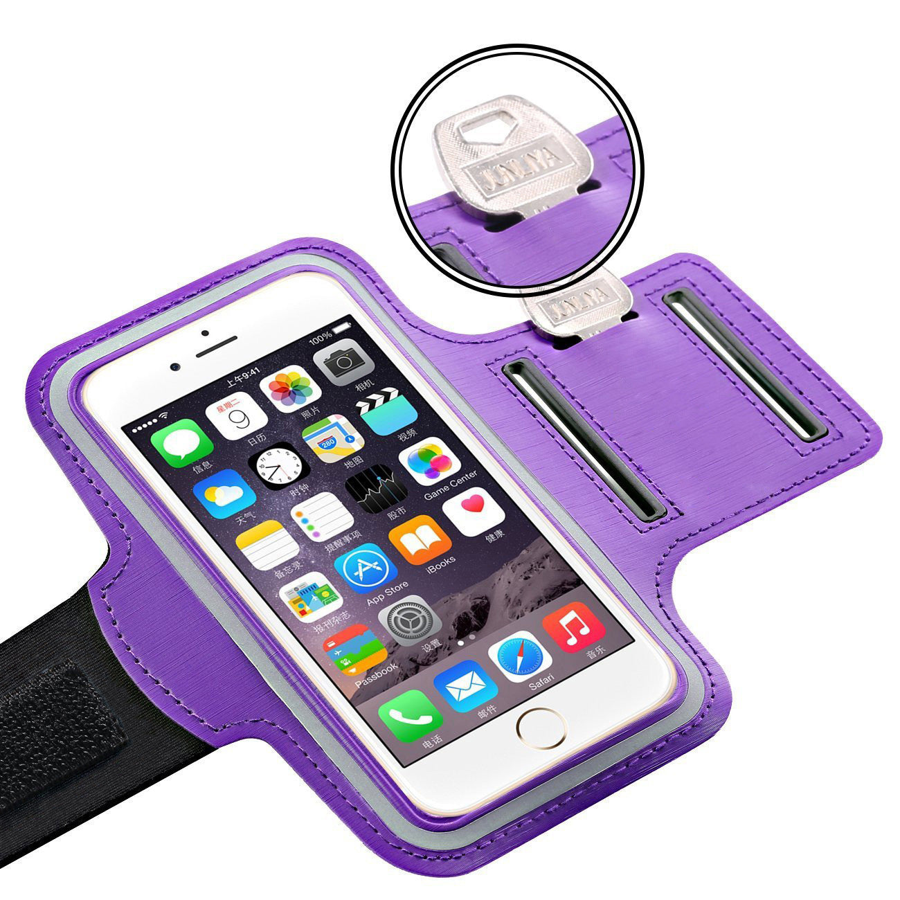 Outdoor Sports Phone Arm Bag Running Fitness Storage Arm Pouch Touchscreen Compatible Wrist Bag