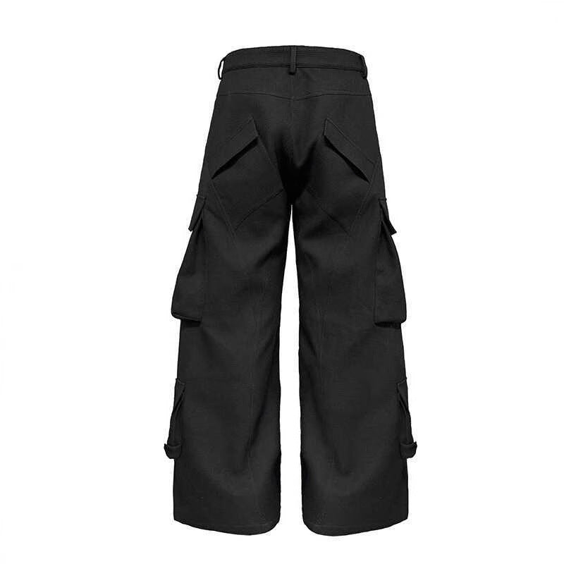 Street-style Casual Multi-pocket Pants
