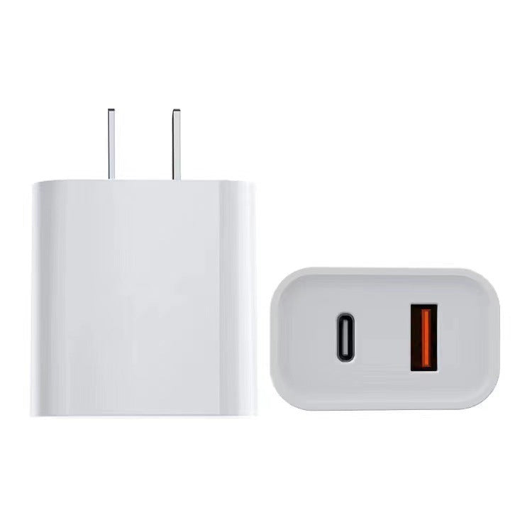 3C-certified Dual-port PD 20W Fast Charger