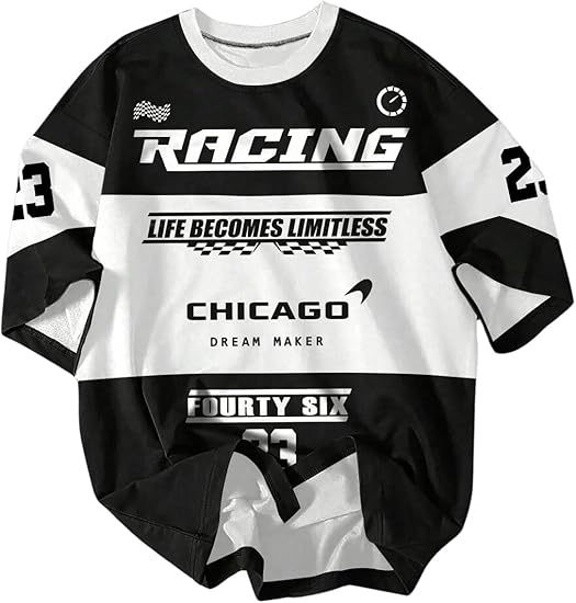 American-style Retro Fashion 3D Digital Print American Top