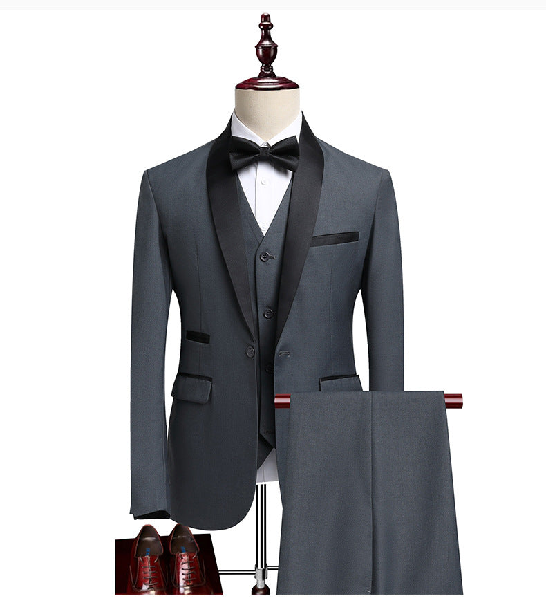 Suit-wearing Man Business Casual Formal Attire