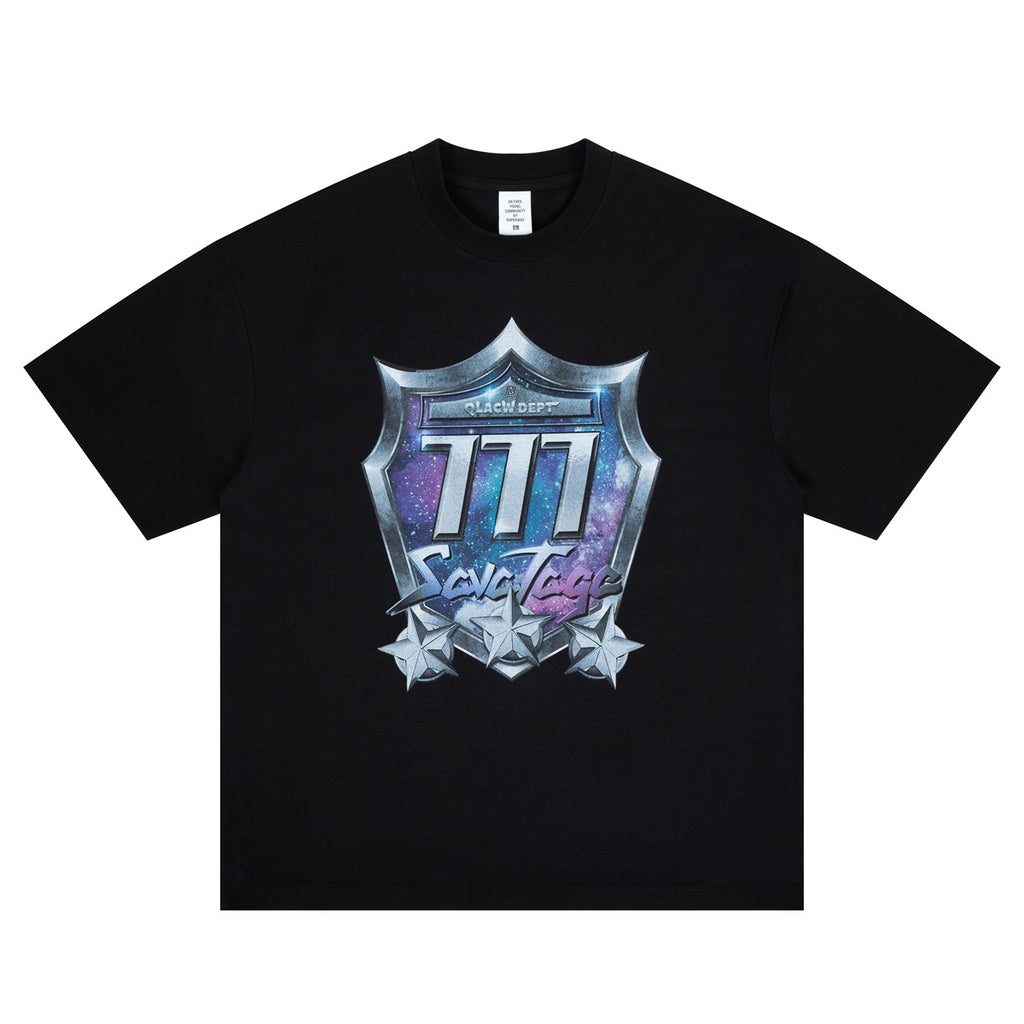 Shield Digital Print Short-Sleeve T-Shirt Men's