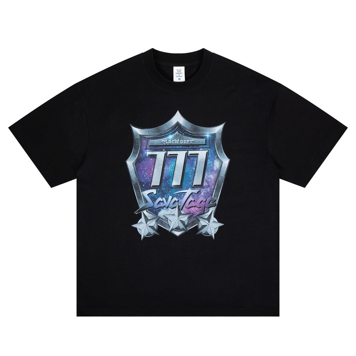 Shield Digital Print Short-Sleeve T-Shirt Men's