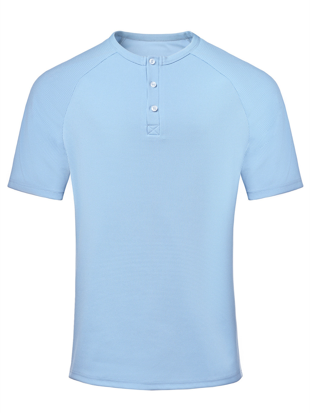 Men's Casual Loose-fitting Blue Polo Shirt Top