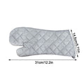 1 Piece Extra Long Oven Glove Mitts Heat Resistant Professional Flame Heat Proof Oven