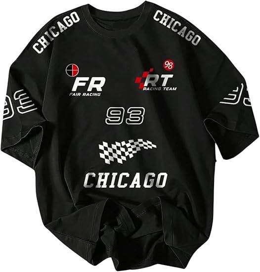 American-style Retro Fashion 3D Digital Print American Top