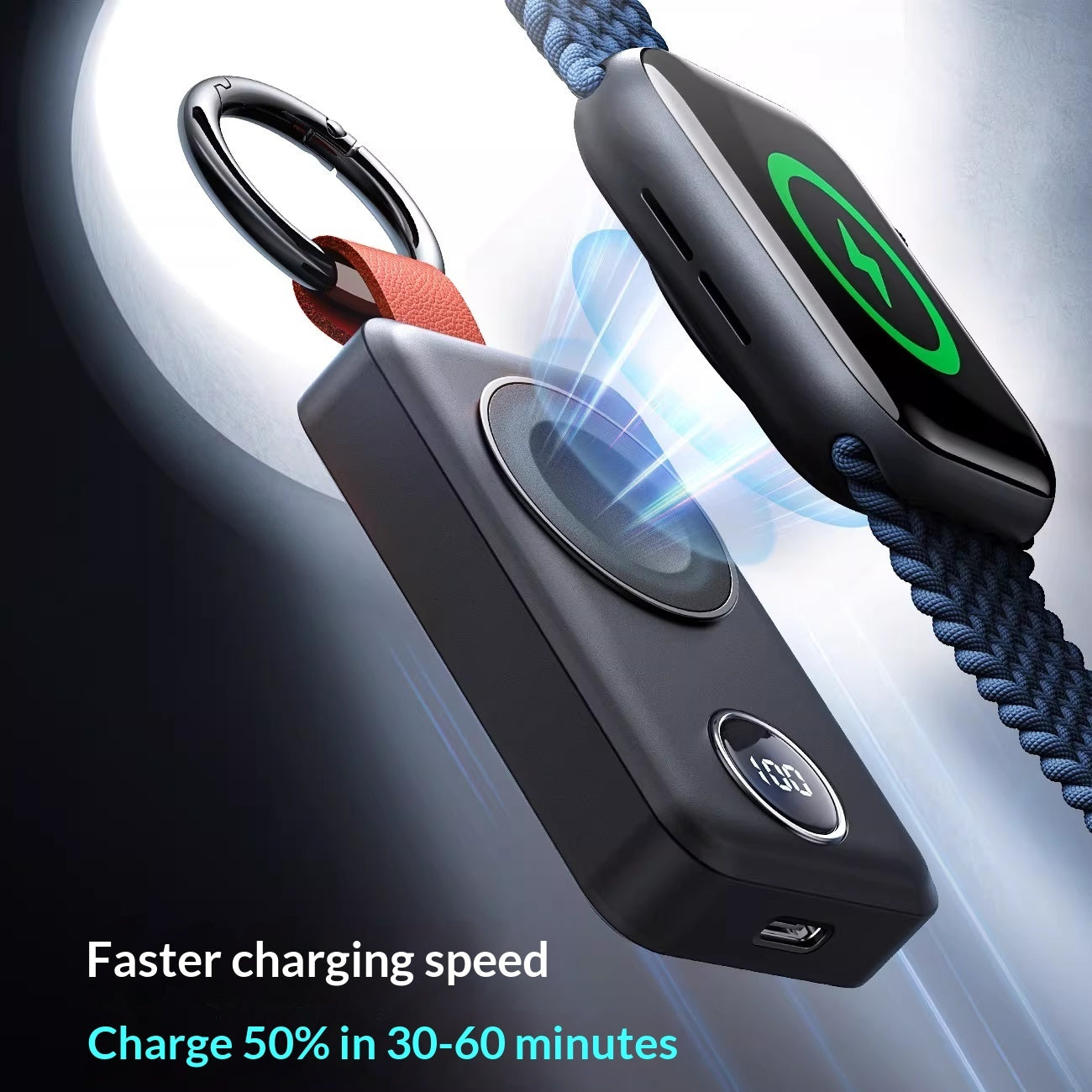 2000mAh Portable Magnetic Wireless Charger