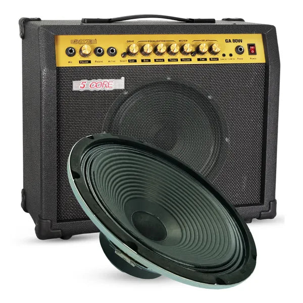 5 Core 10" Guitar Speaker 60W 8Ohm/16Ohm 25Oz Magnet 1.25" VC Amplifier Cabinet Driver