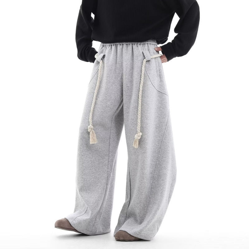 Retro Sweatpants Loose-fitting Casual Track Pants
