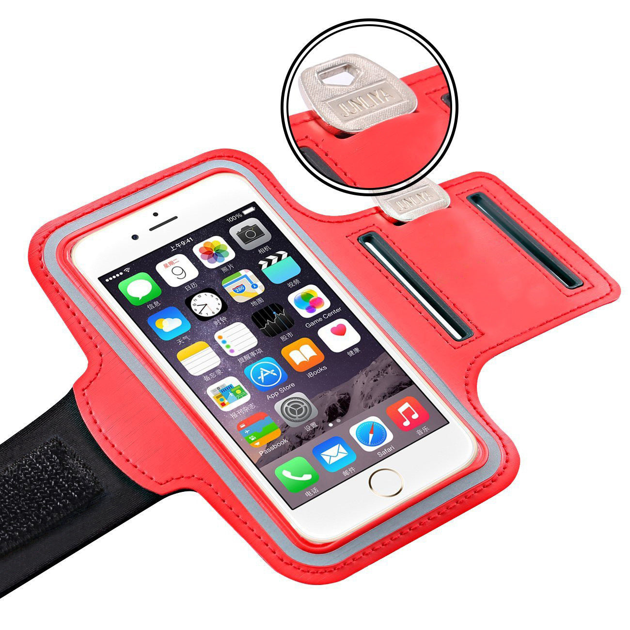 Outdoor Sports Phone Arm Bag Running Fitness Storage Arm Pouch Touchscreen Compatible Wrist Bag
