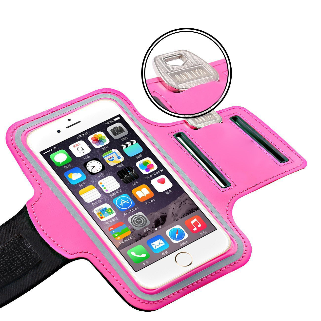 Outdoor Sports Phone Arm Bag Running Fitness Storage Arm Pouch Touchscreen Compatible Wrist Bag