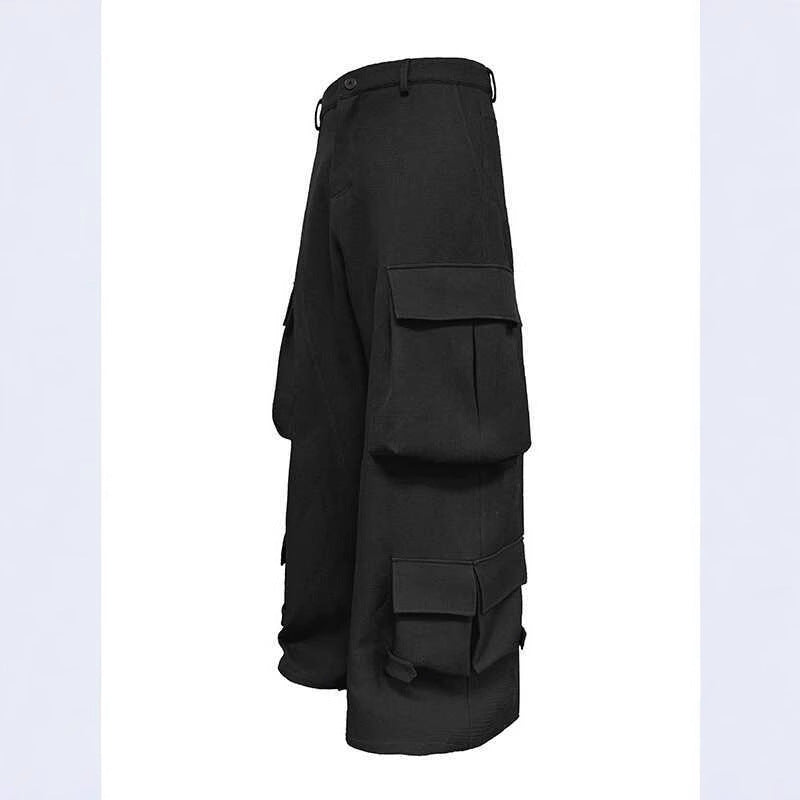 Street-style Casual Multi-pocket Pants