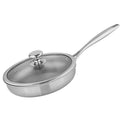 Cross-border 304 Stainless Steel Egg Fryer Stir-Fry Wok Pancake-Specific Non-Stick Pan