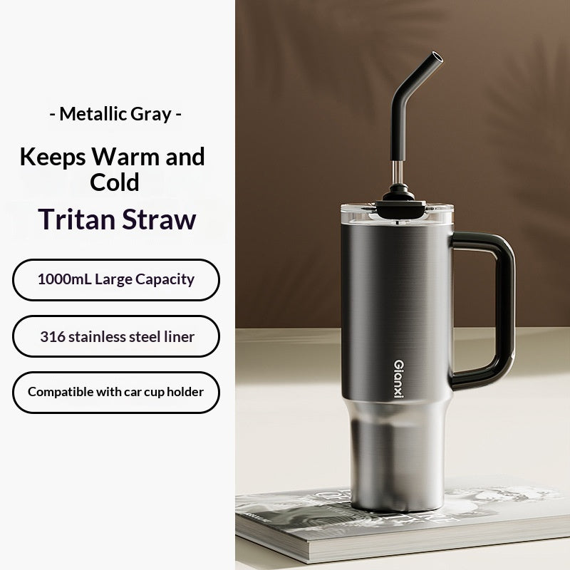High-capacity Car-mounted Cup With A Stylish Designperfect For Both