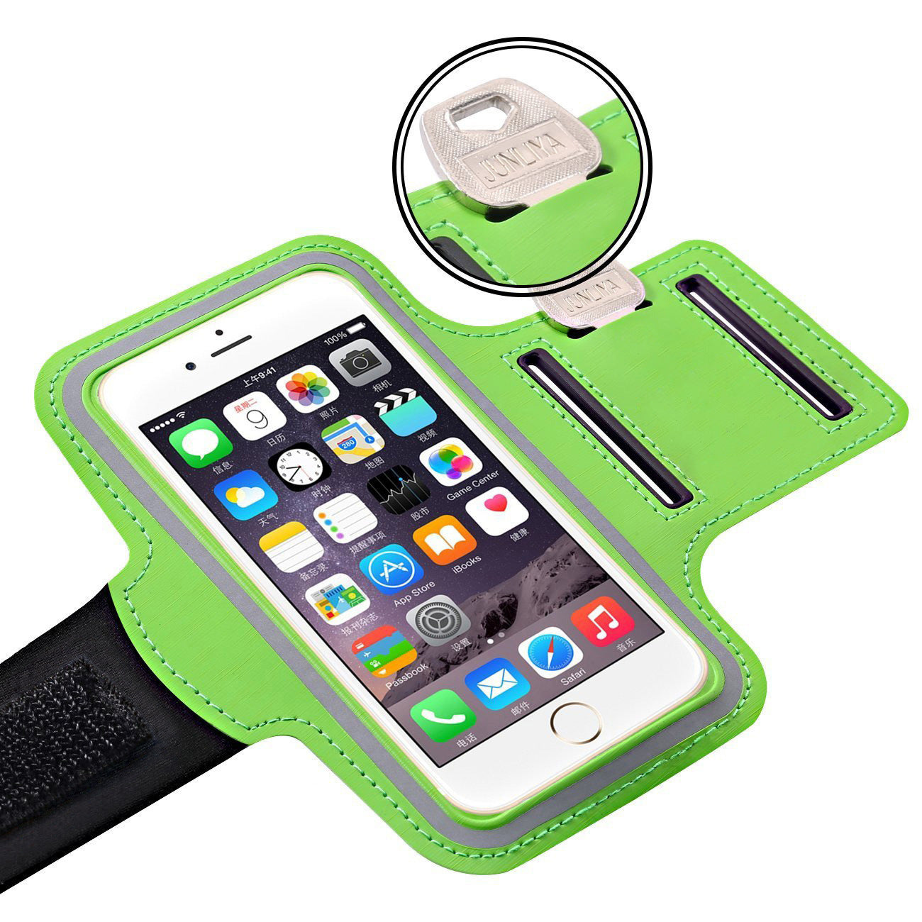 Outdoor Sports Phone Arm Bag Running Fitness Storage Arm Pouch Touchscreen Compatible Wrist Bag