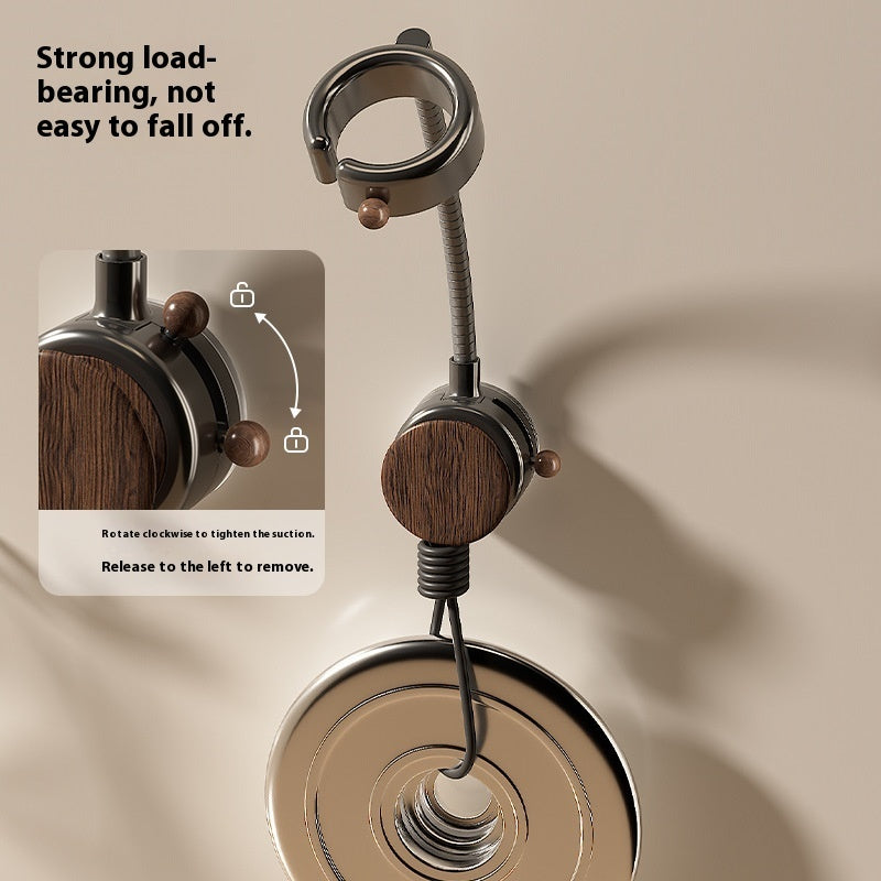 Suction Cup Hair Dryer Bracket Punch-free Bathroom Rotation